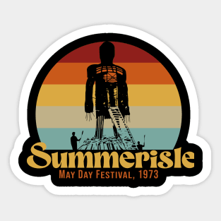 May Day Festival 1973 - Retro Sticker